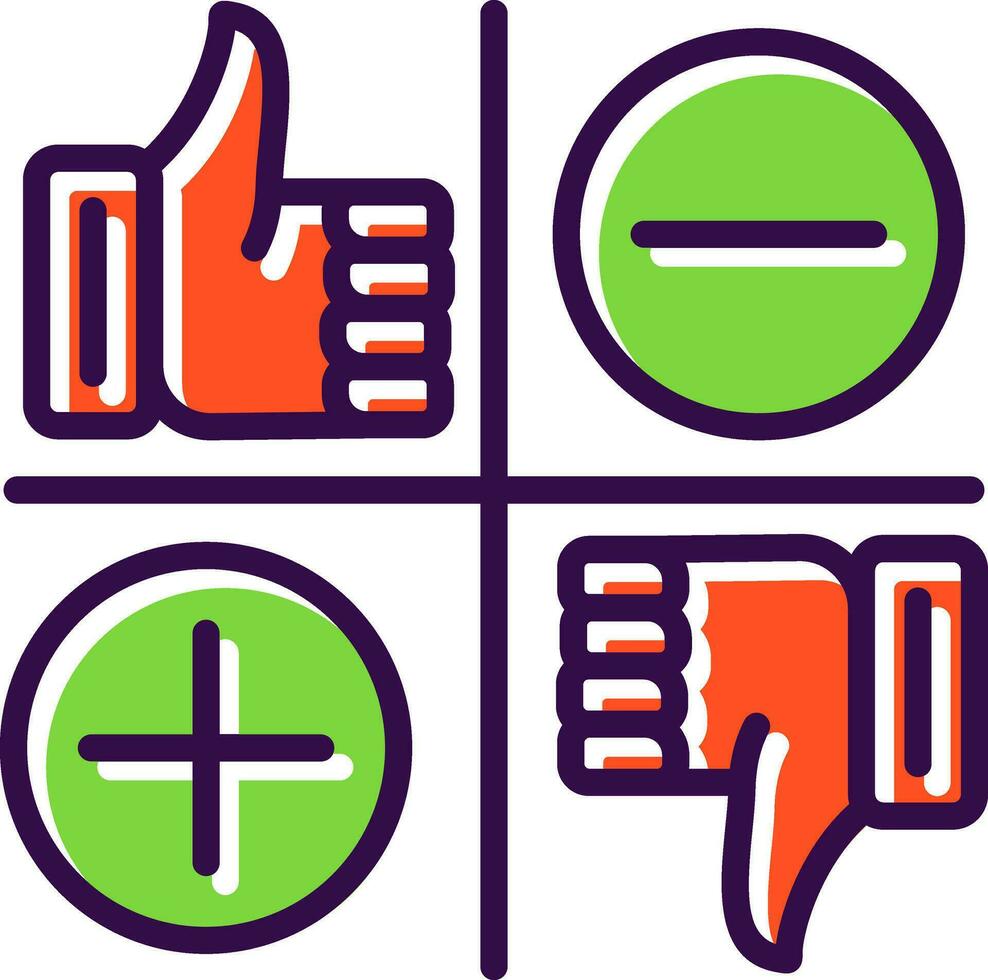 Swot analysis Vector Icon Design