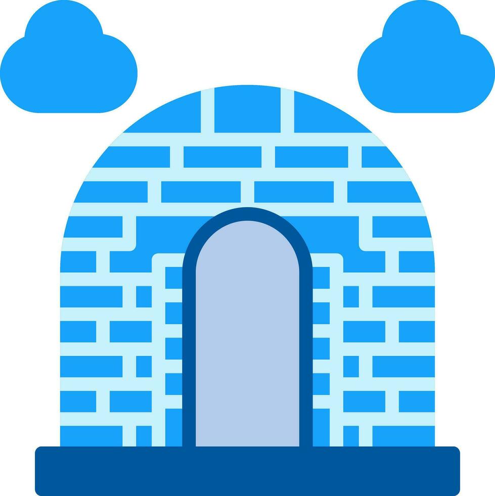 Igloo Vector Icon Design