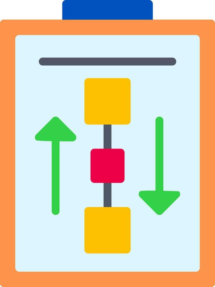 Workflow Vector Icon Design