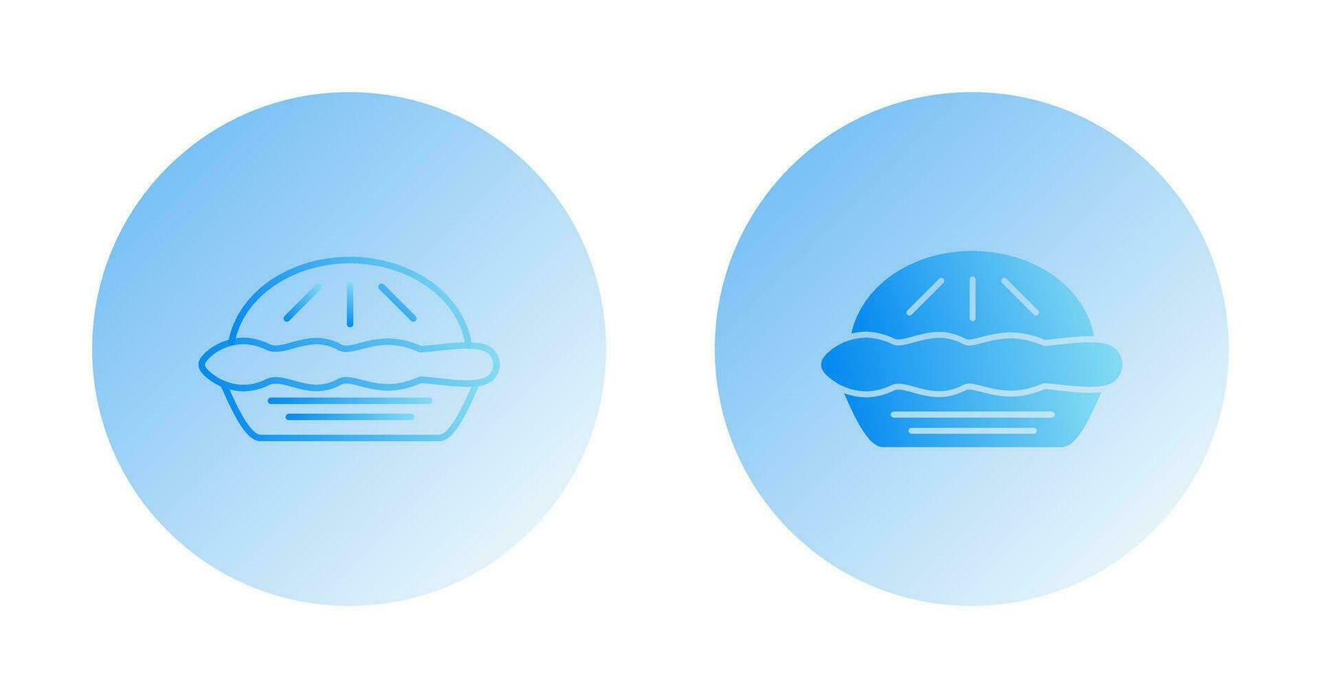 Pie Vector Icon