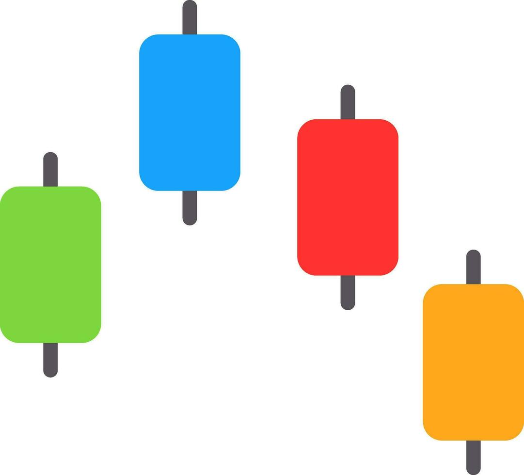 Bullish engulfing Vector Icon Design