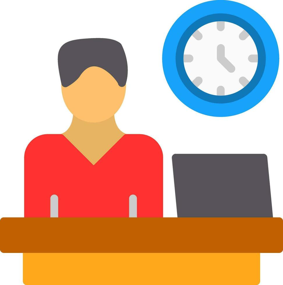 Occupied Vector Icon Design