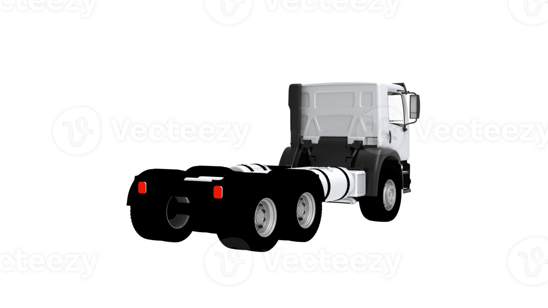 white truck transparent background png