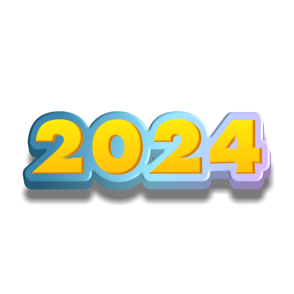 Happy new year 2024 png