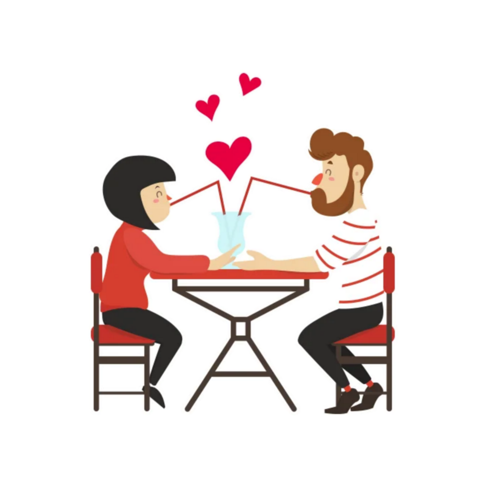 Happy valentine day sticker png