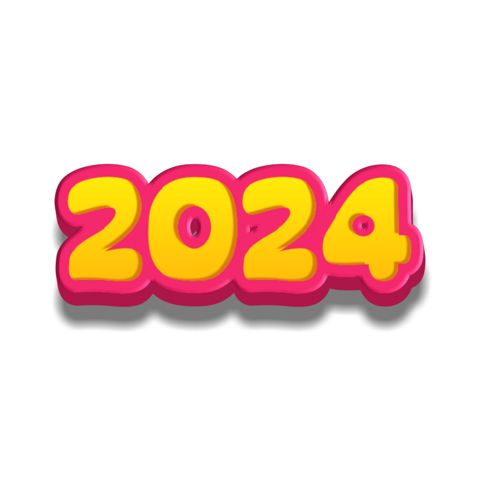 Happy new year 2024 png