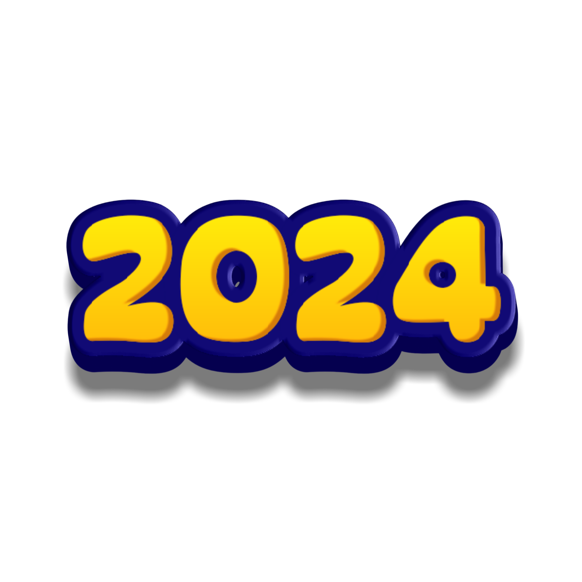 Happy new year 2024 25202094 PNG