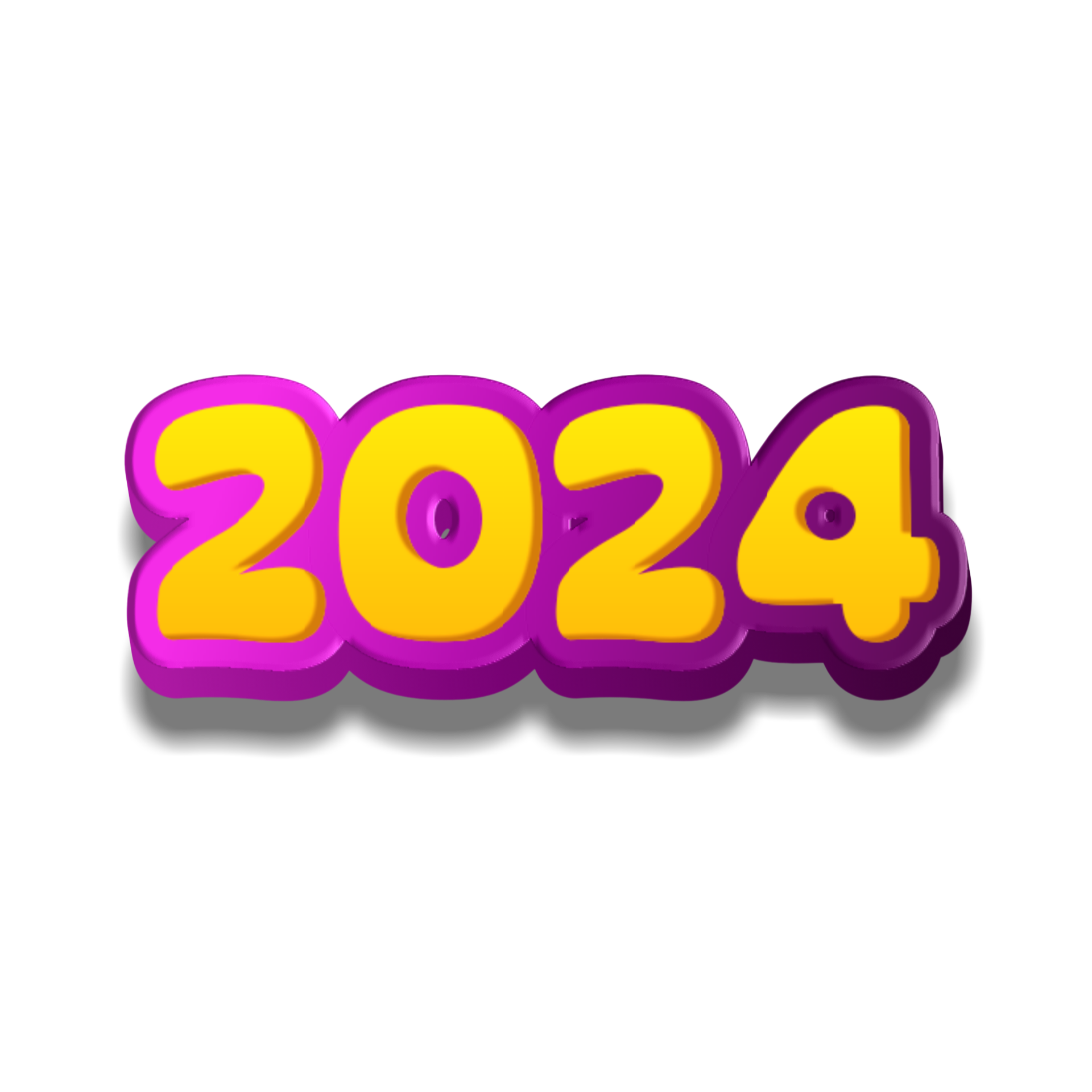 Happy new year 2024 25202100 PNG