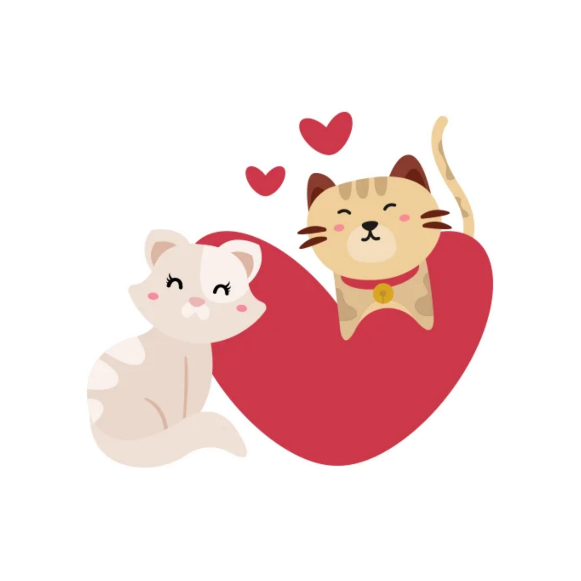 Happy valentine day sticker 25202103 PNG