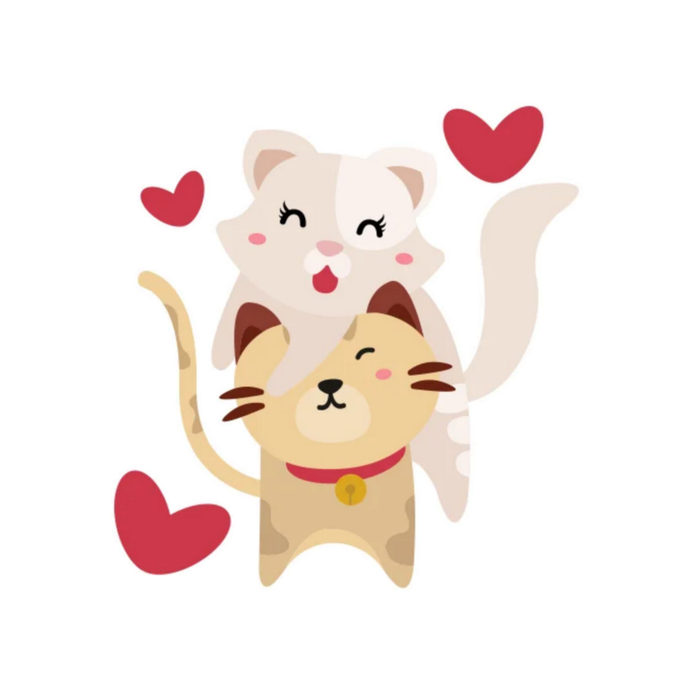 Happy valentine day sticker png