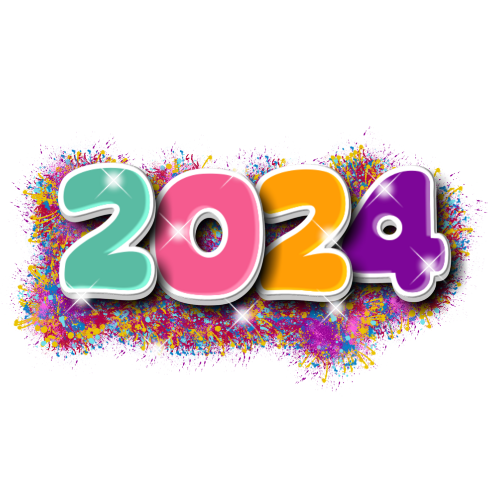 Happy new year 2024 png