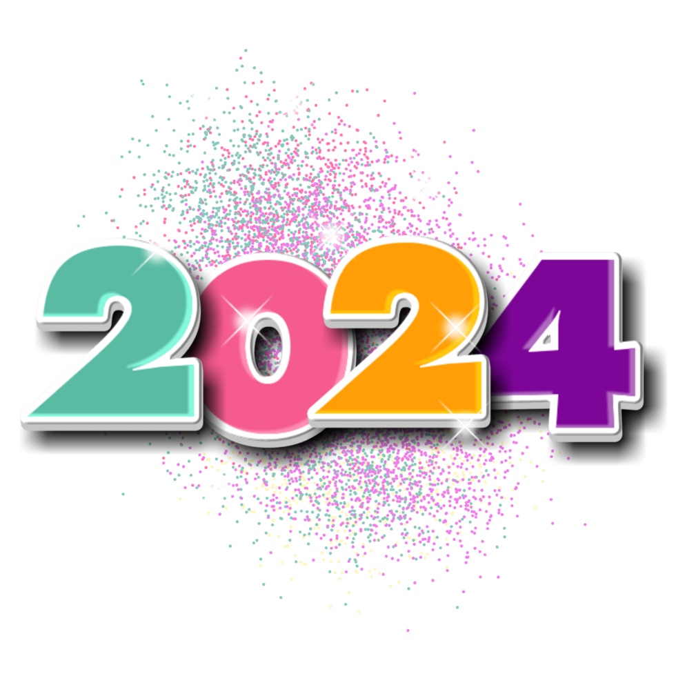 bonne année 2024 png