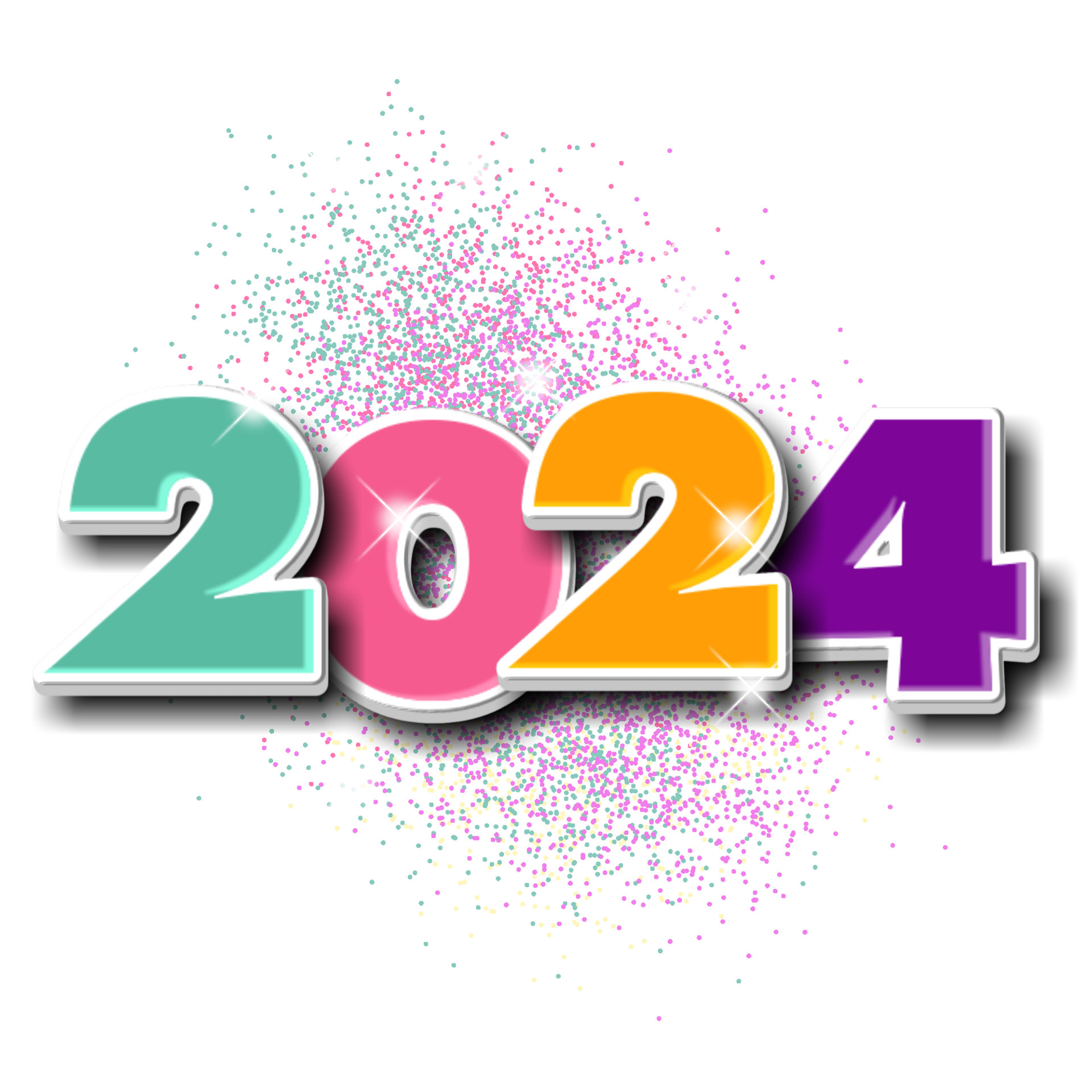 bonne année 2024 25202198 PNG