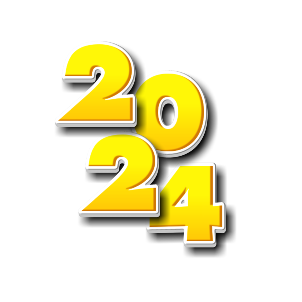 Happy new year 2024 png