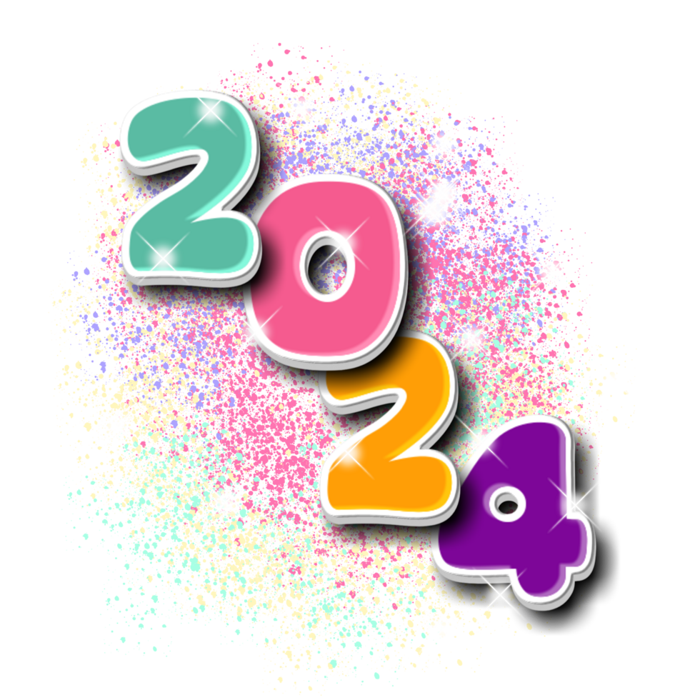 Happy new year 2024 25202211 PNG
