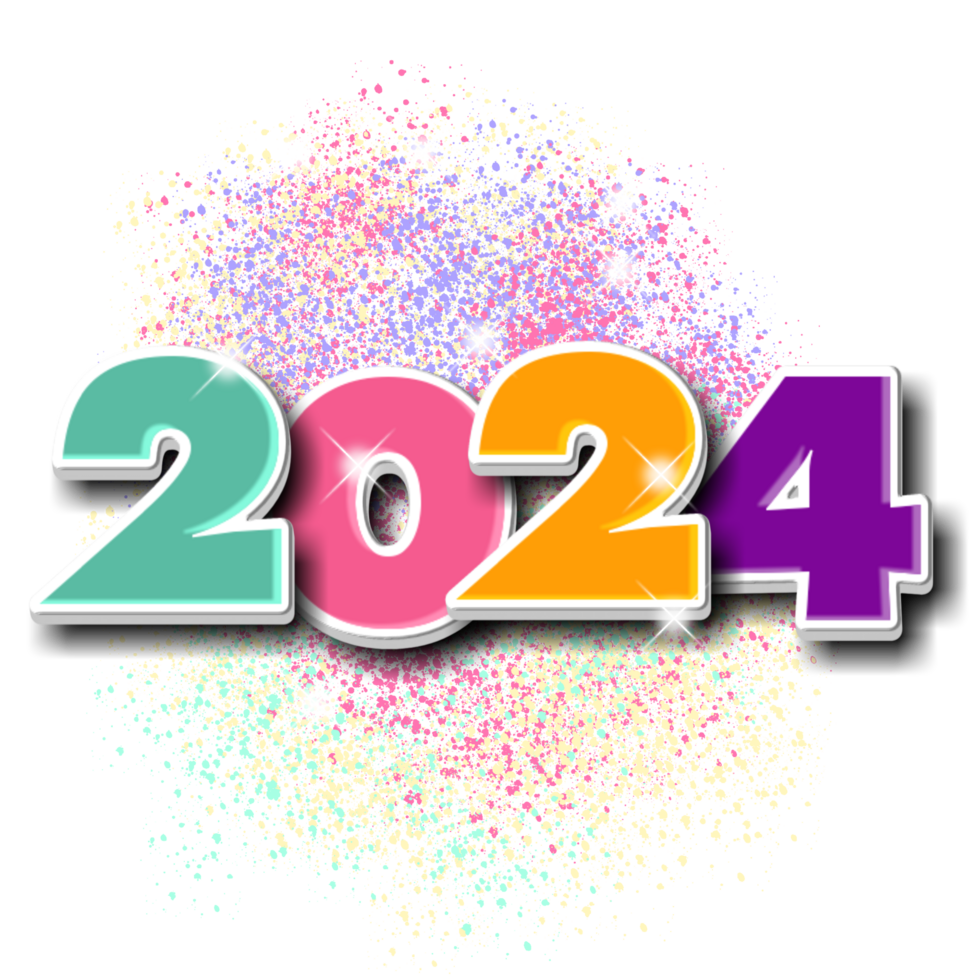 Happy new year 2024 25202216 PNG