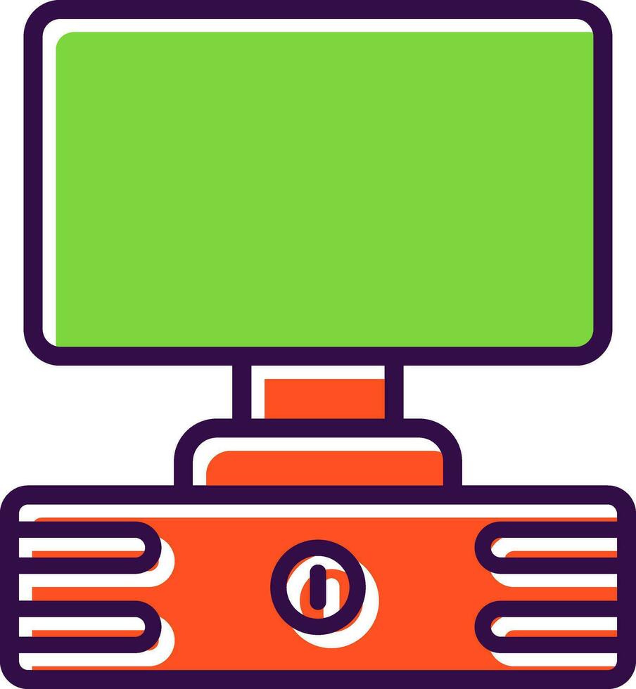 Computer Vector Icon Design