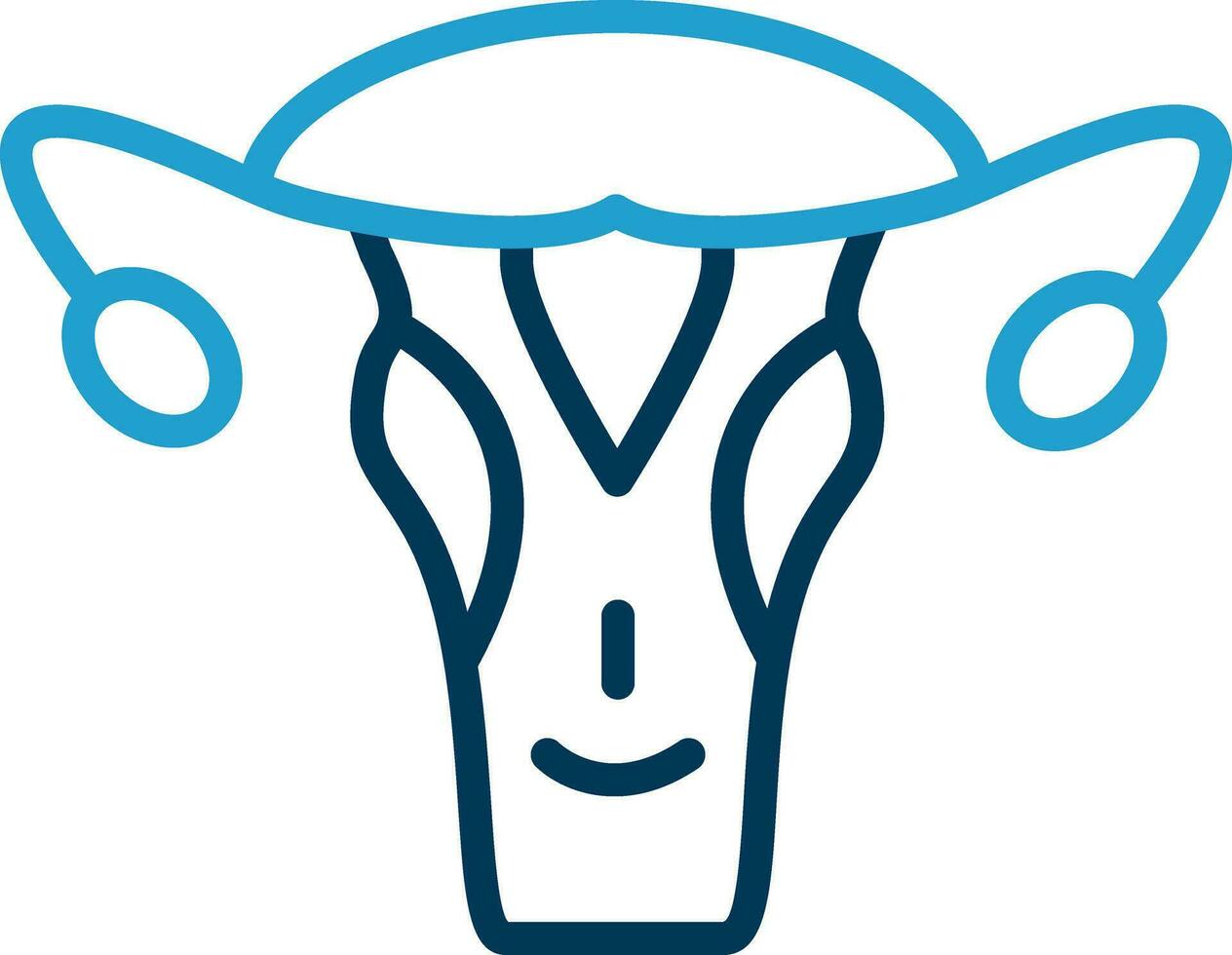Uterus Vector Icon Design