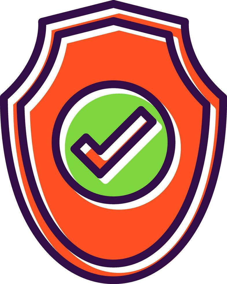 Protection Vector Icon Design