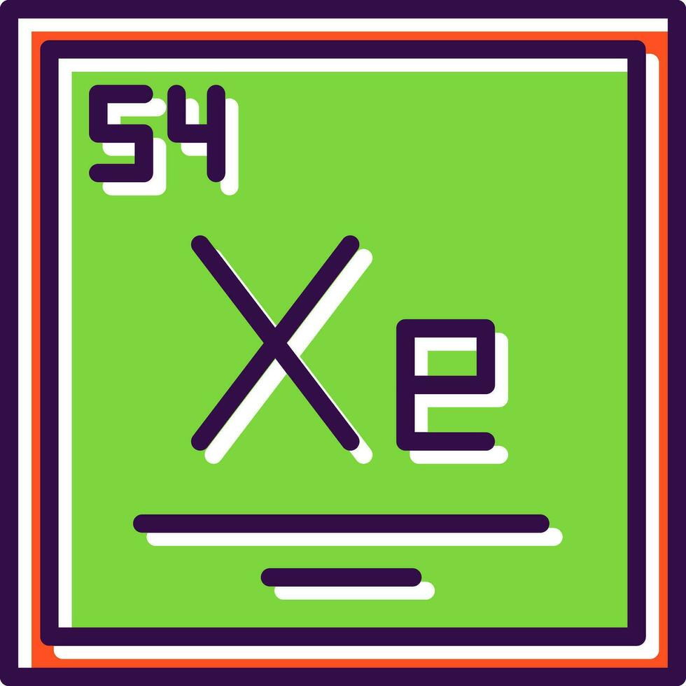 Xenon Vector Icon Design