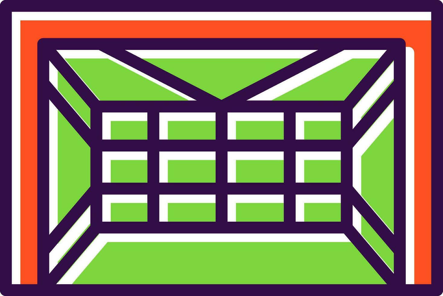 Goal box Vector Icon Design