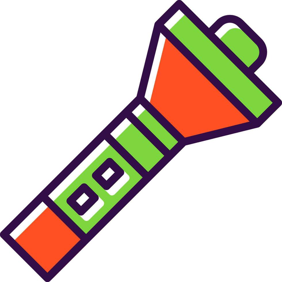 Torch Vector Icon Design