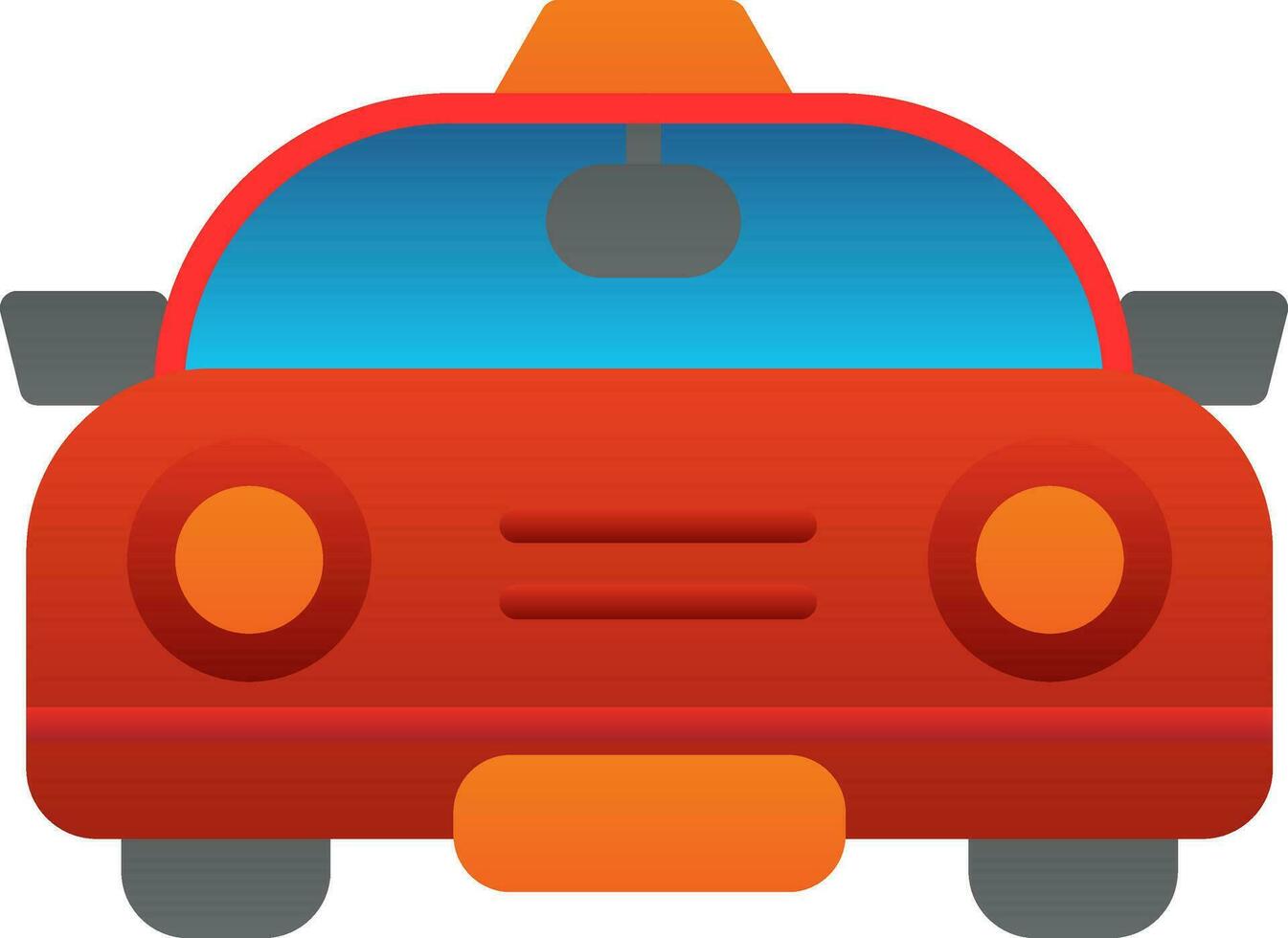 Taxi Vector Icon Design