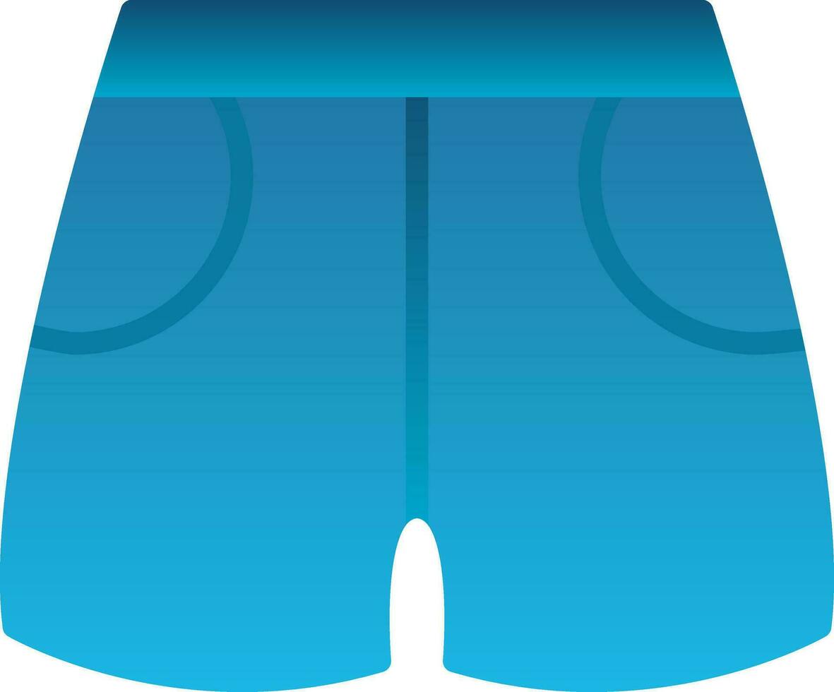 Swim shorts Vector Icon Design