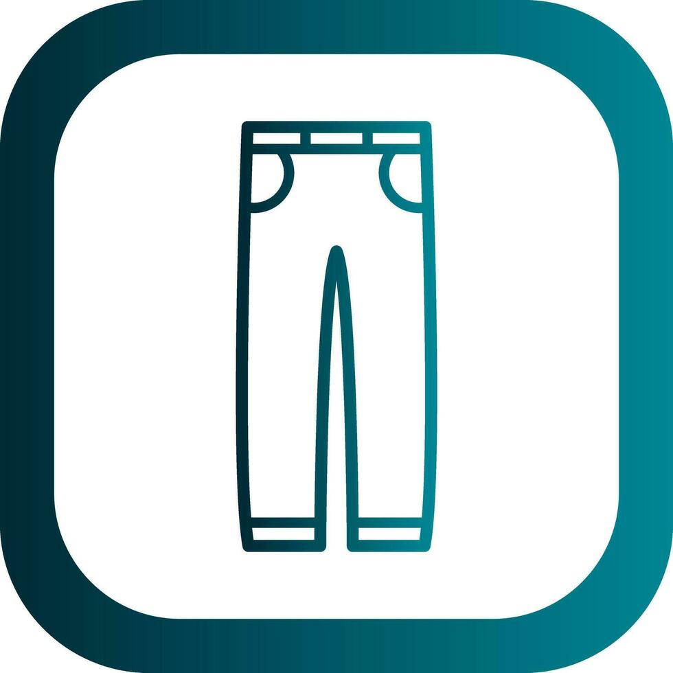 diseño de icono de vector de jeans