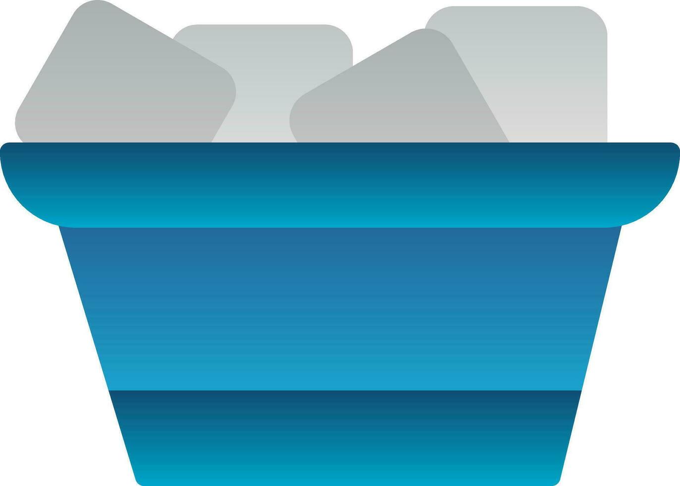 Ice box Vector Icon Design