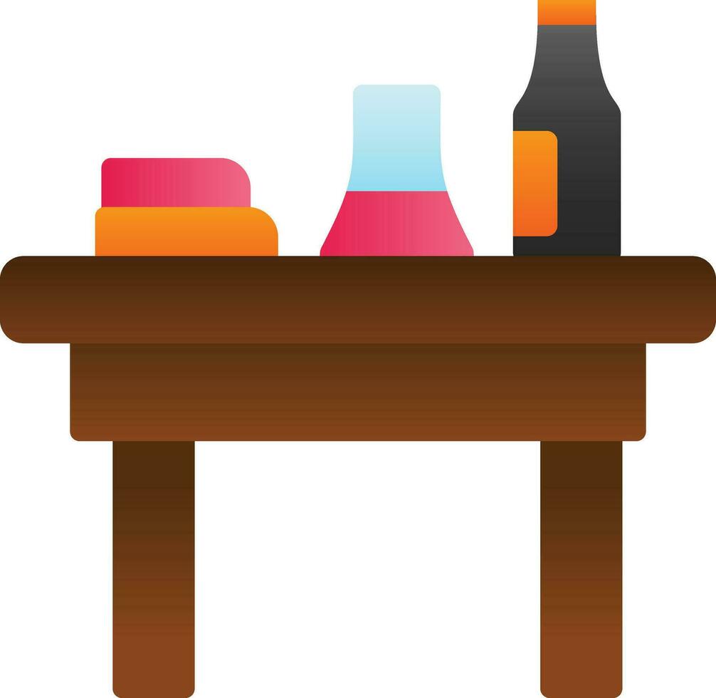 Table Vector Icon Design