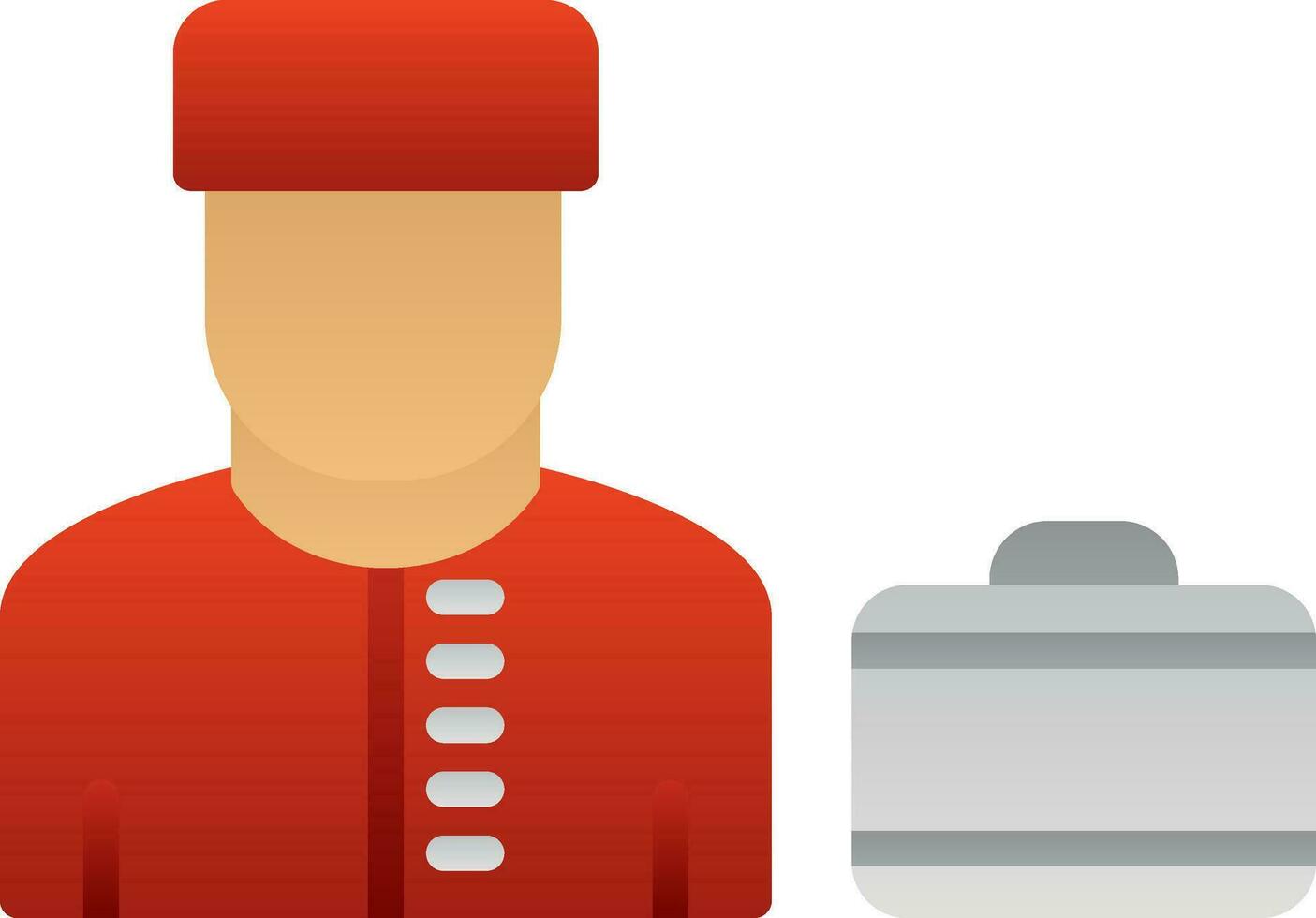Bell boy Vector Icon Design