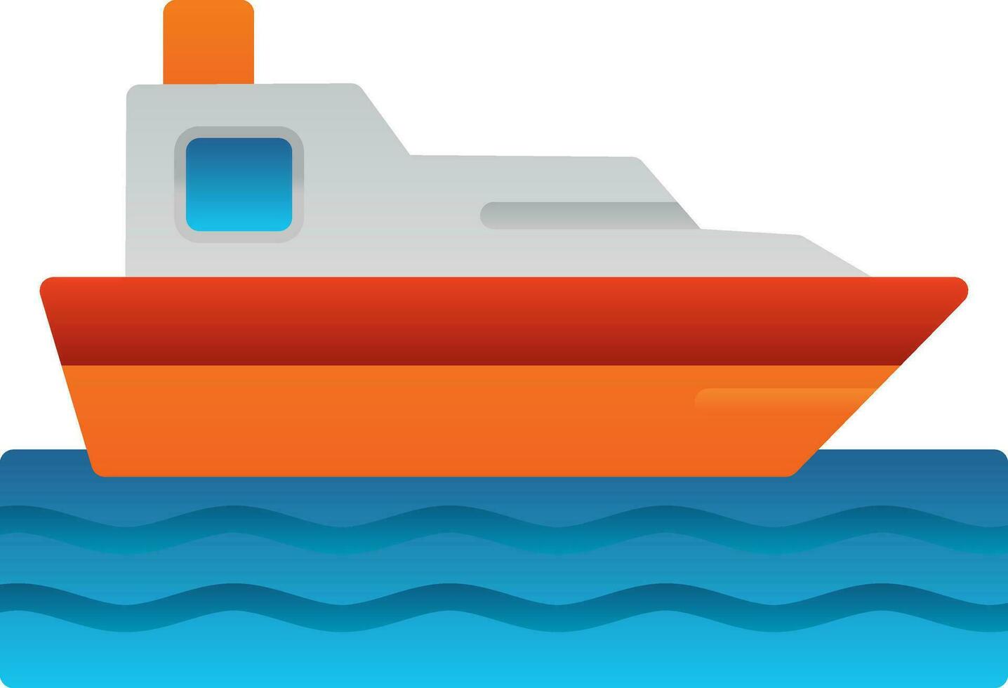 Boat Vector Icon Design