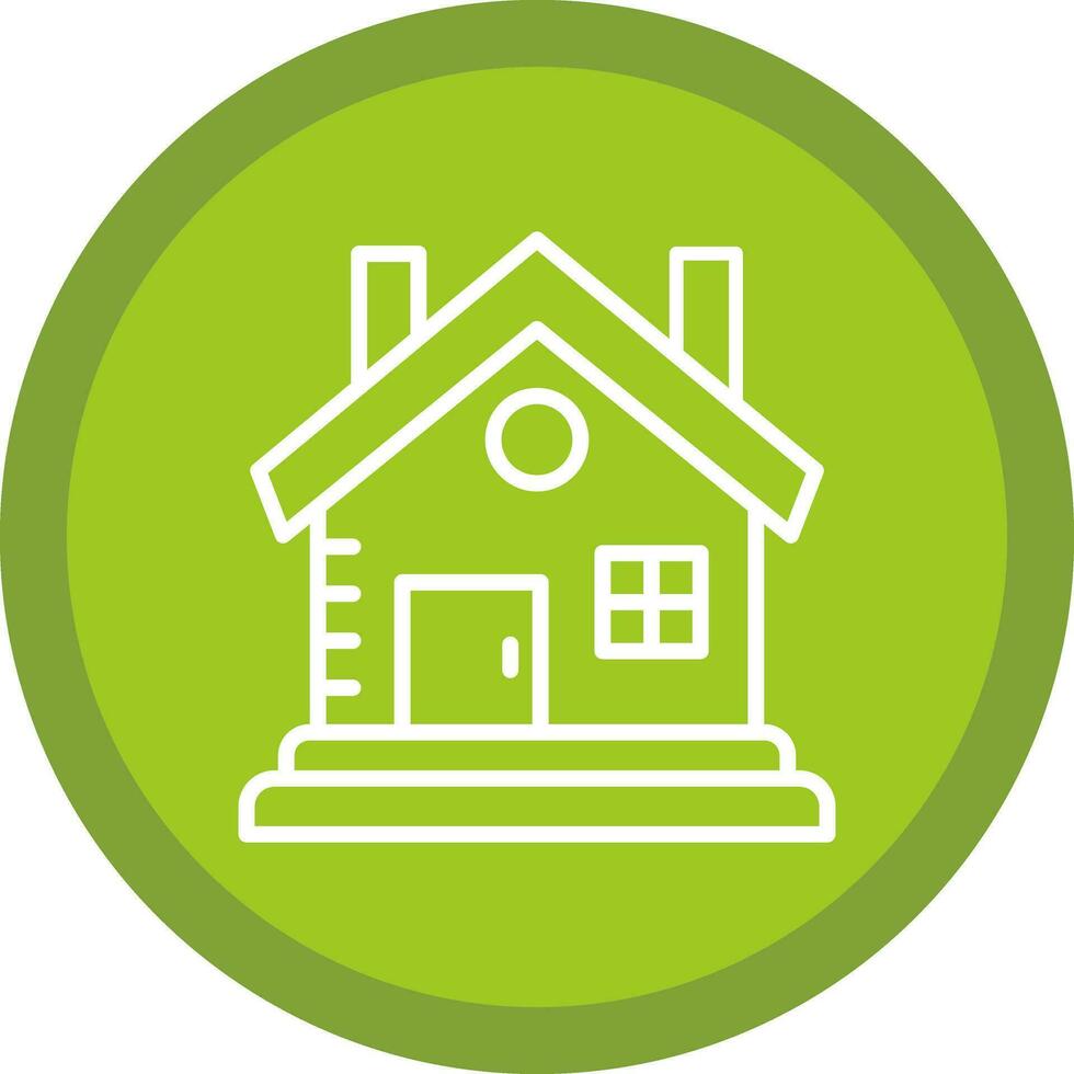 Cabin Vector Icon Design