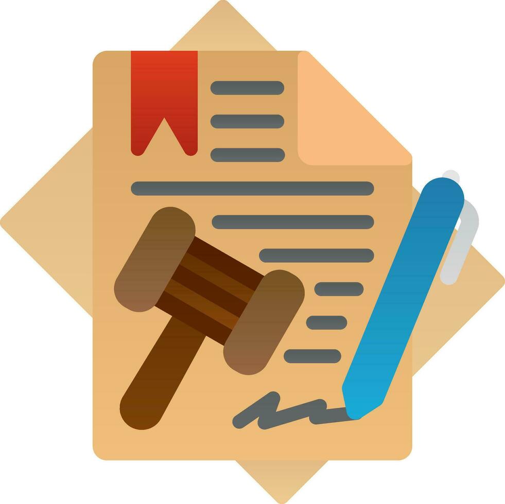 Agreement Vector Icon Design