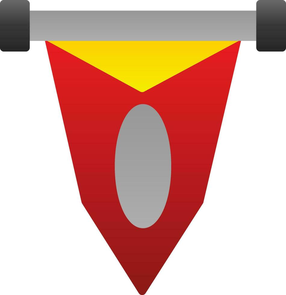 Pennant Vector Icon Design