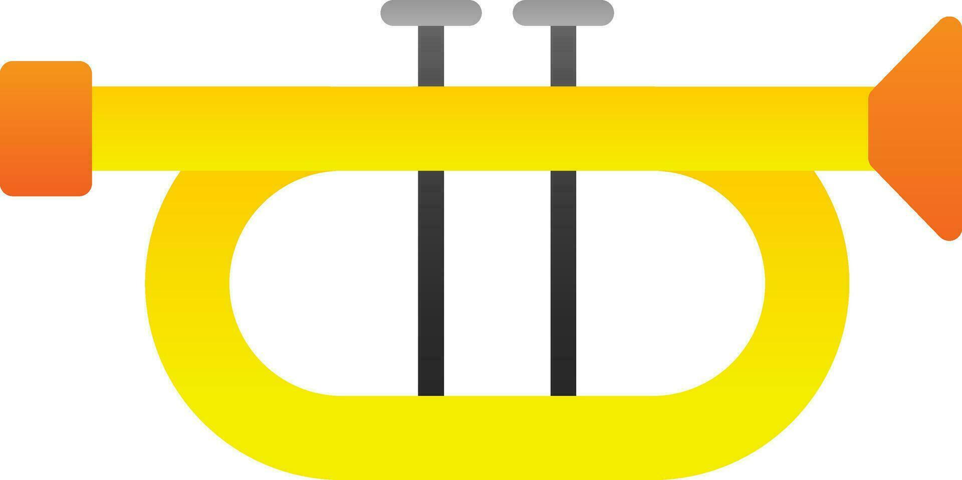 Trumpet Vector Icon Design