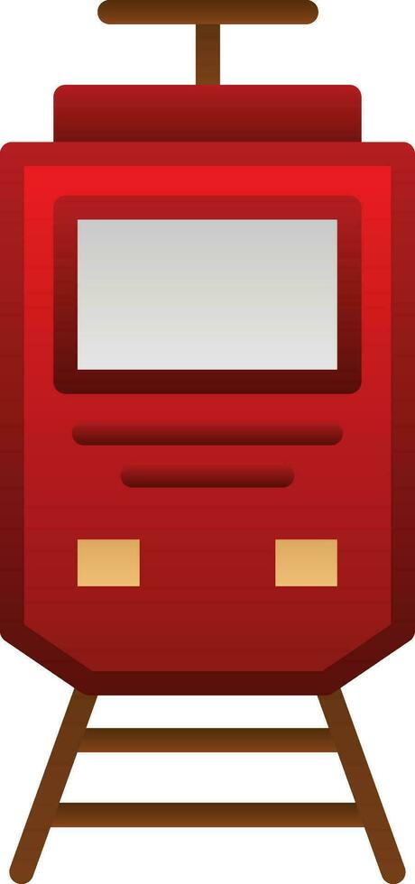Train Vector Icon Design