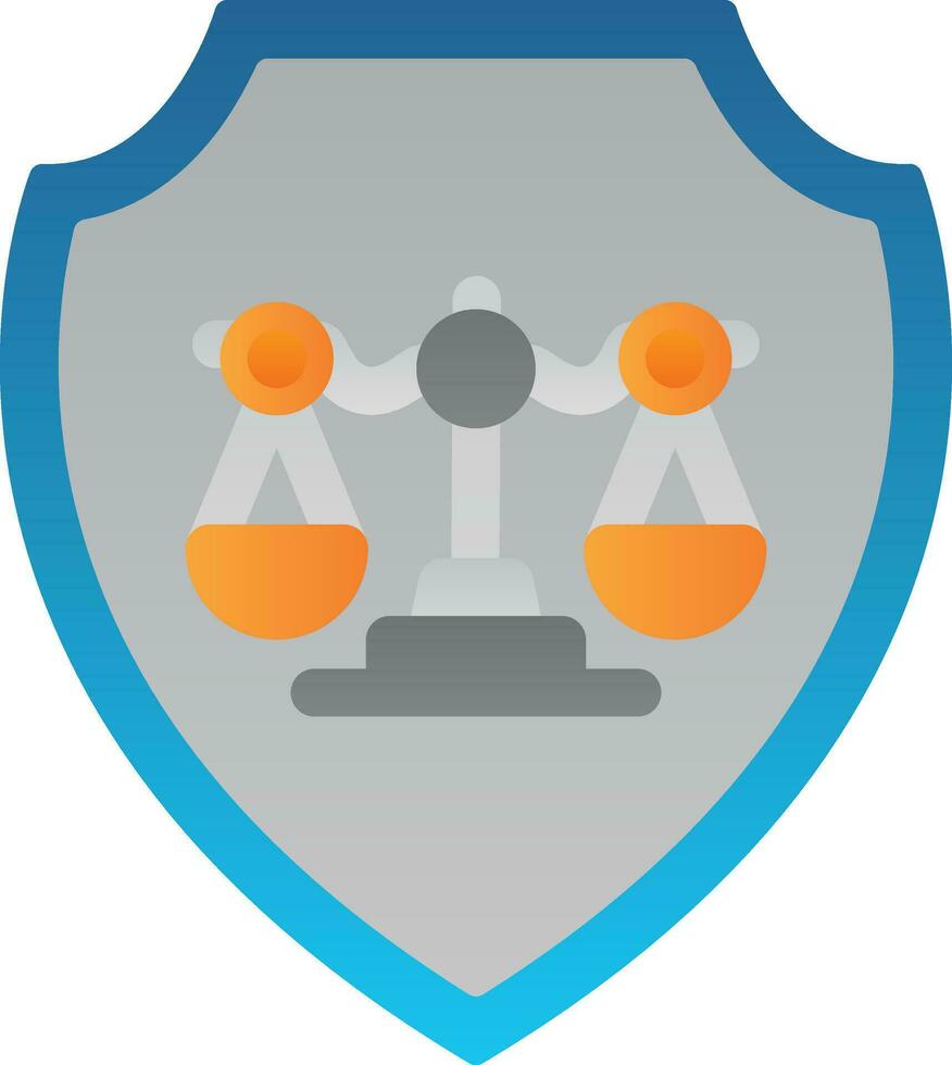 Law firm Vector Icon Design