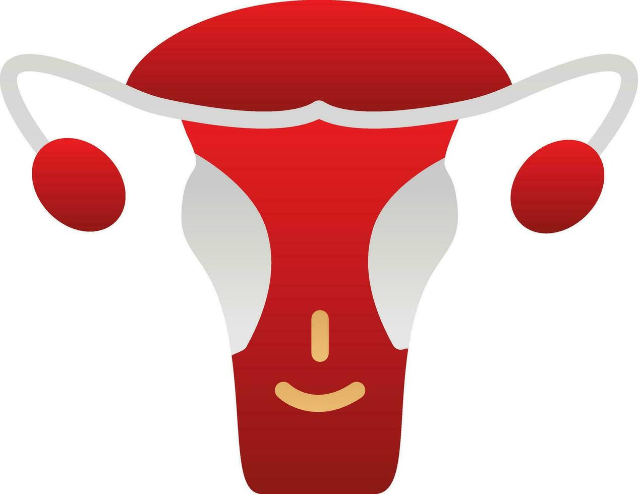 Uterus Vector Icon Design