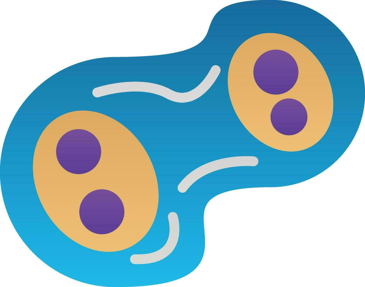 Cell division Vector Icon Design