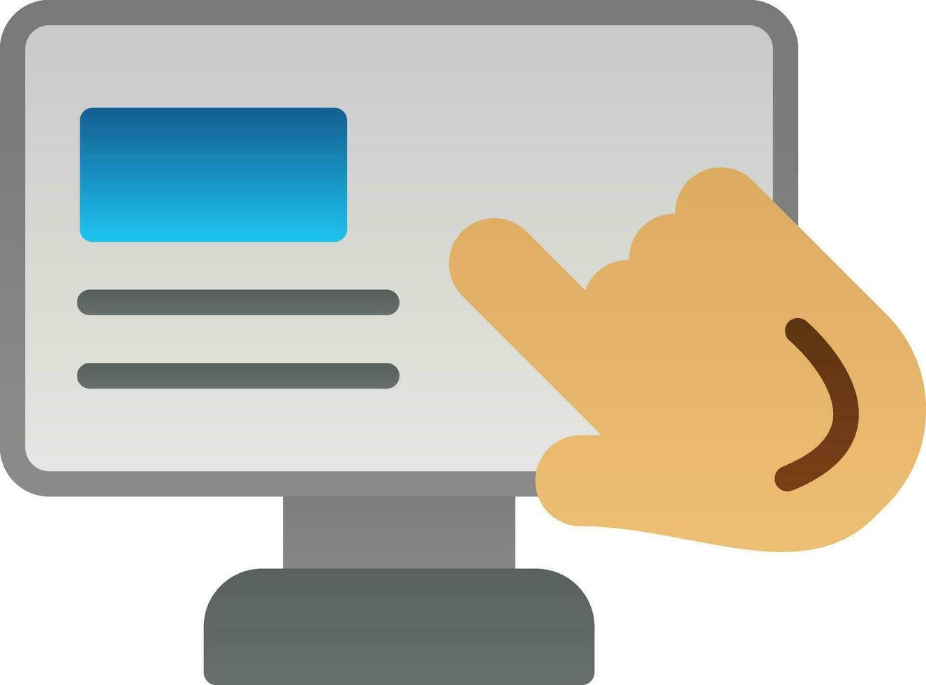 Self service Vector Icon Design