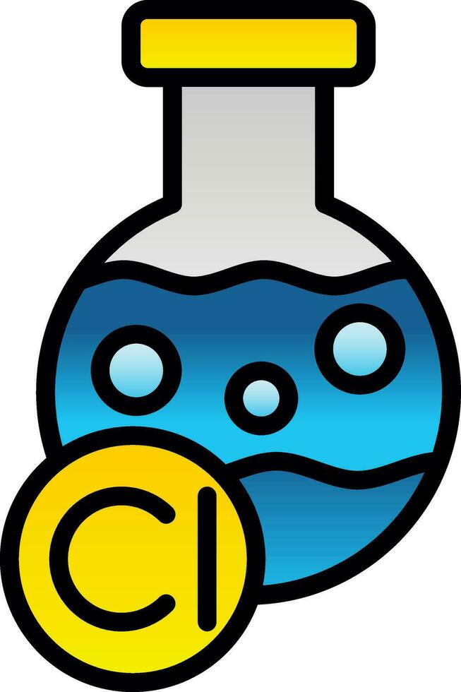 Chlorine Vector Icon Design