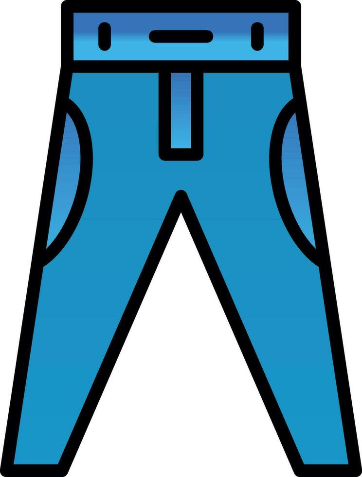 diseño de icono de vector de pantalones