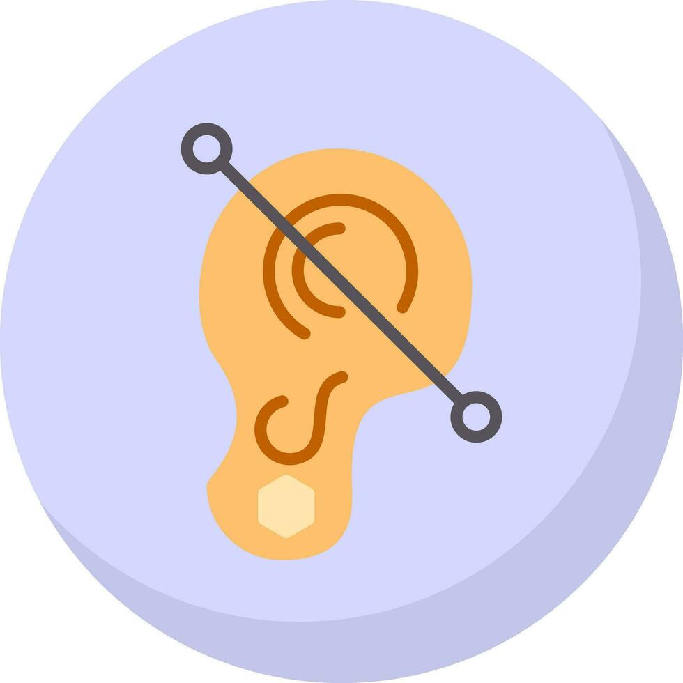 Percing line Vector Icon Design