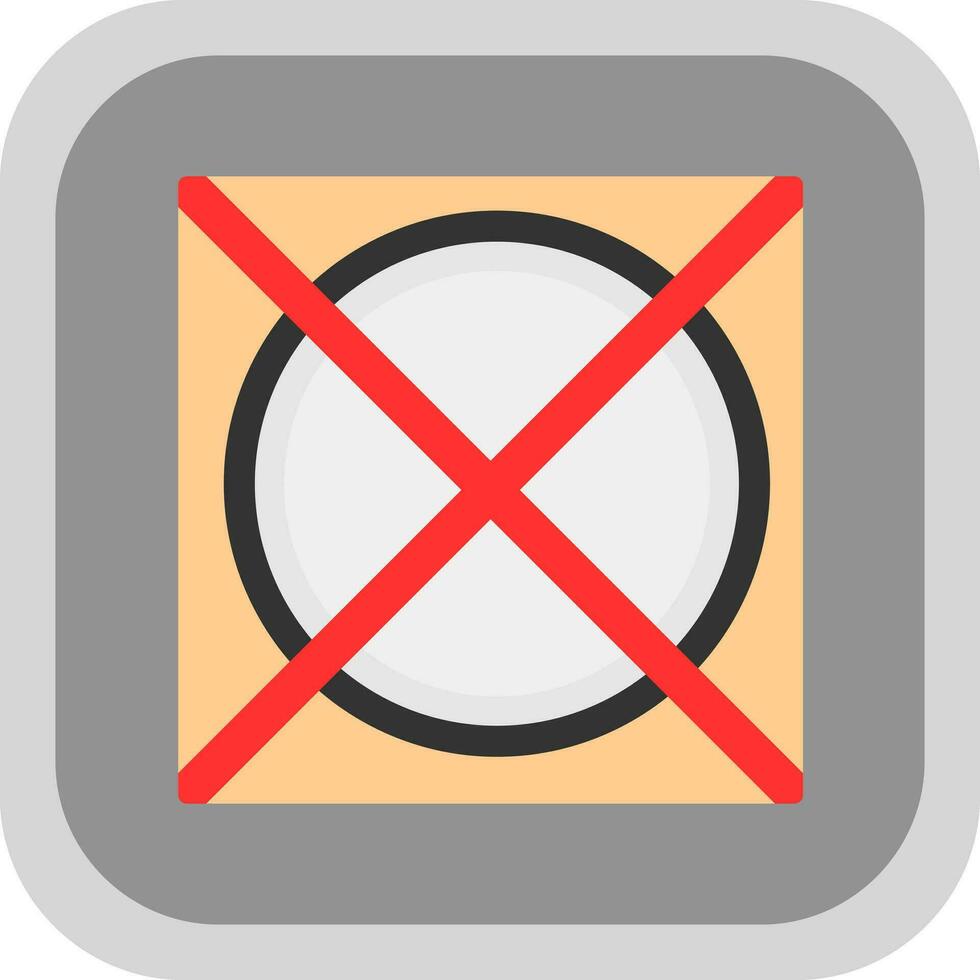 Do not tumble dry Vector Icon Design