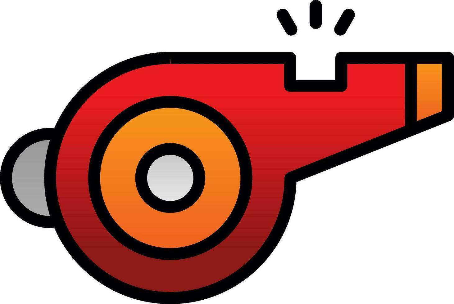 Whistle Vector Icon Design