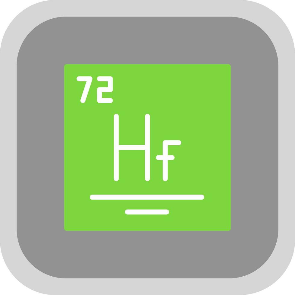 Hafnium Vector Icon Design