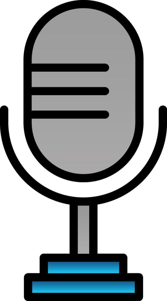 Microphone Vector Icon Design