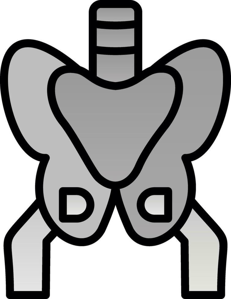 Pelvis Vector Icon Design